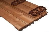 Thermo wood fenyő - qvick deck finn A teraszburkolat